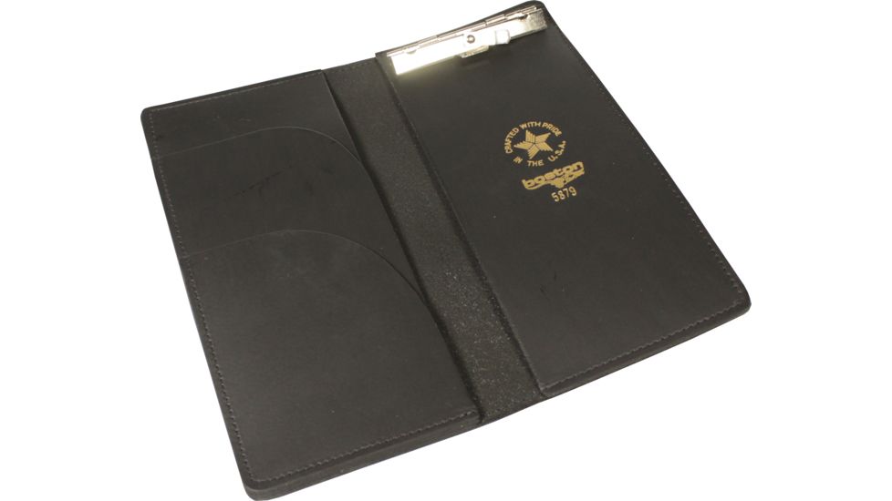 Boston Leather 9 X 4 Citation Book W/ Clip - 5879-1