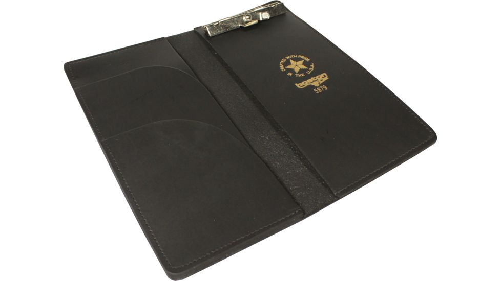 Boston Leather 9 X 4 Citation Book W/ Clip - 5879-1
