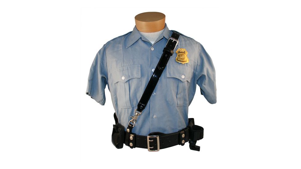 Boston Cross Strap, brass hardware