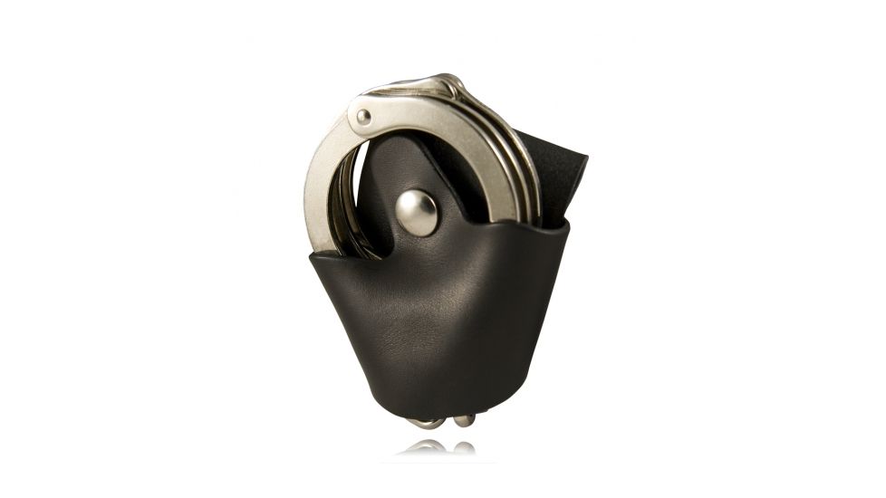 Boston Leather Handcuff Case. Quickrelease - 5521-3-N