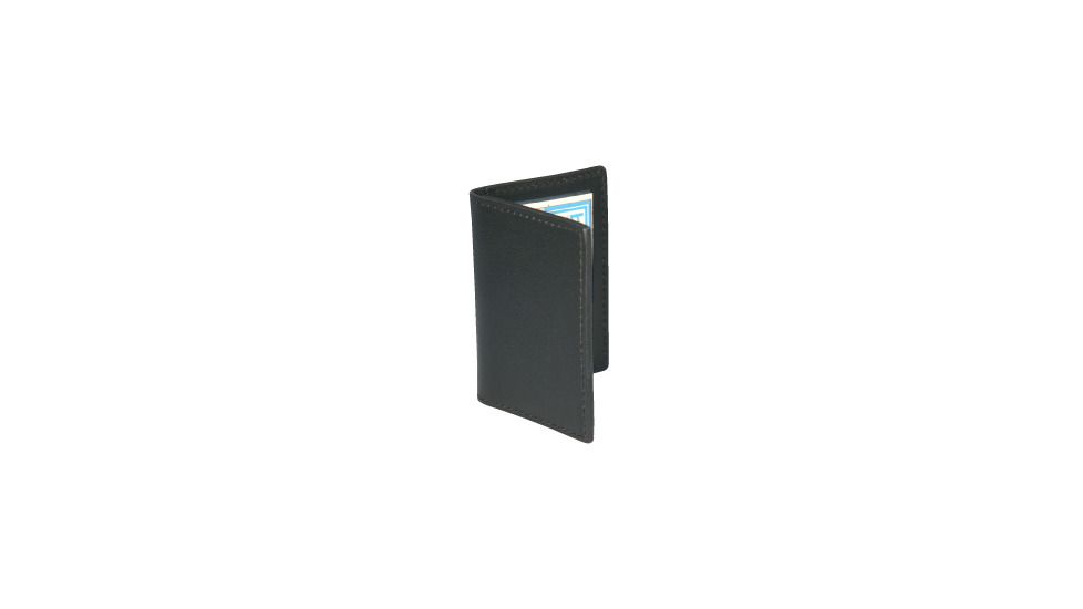 Boston Leather Id Case. 2 Windows. Small - 5822-1