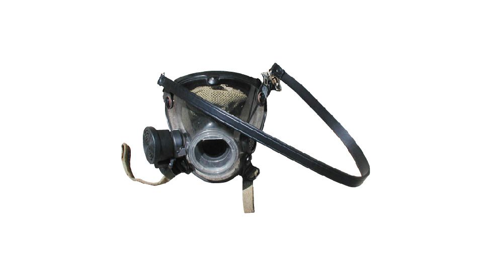 Boston Leather Leather Neck Strap Forair Mask - 9130-1