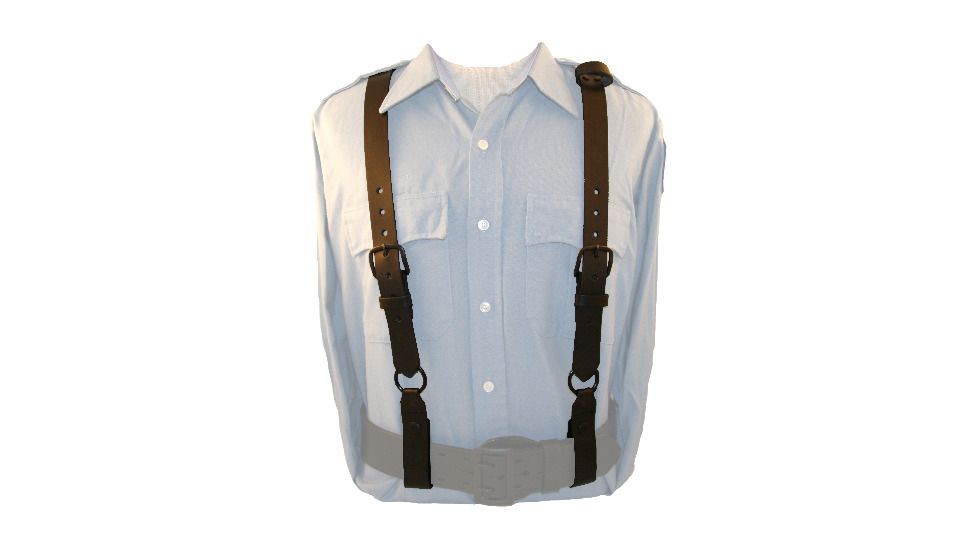 Boston Leather Police Suspenders Clarino - 9180-2