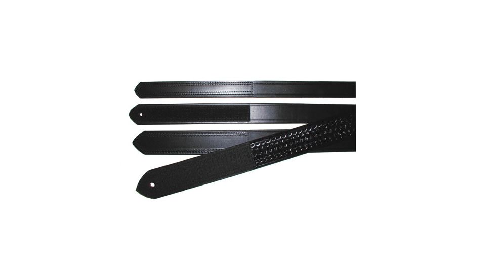 Boston Leather Sam Browne Belt, 1inch Velcro Tip - 6528-3-36