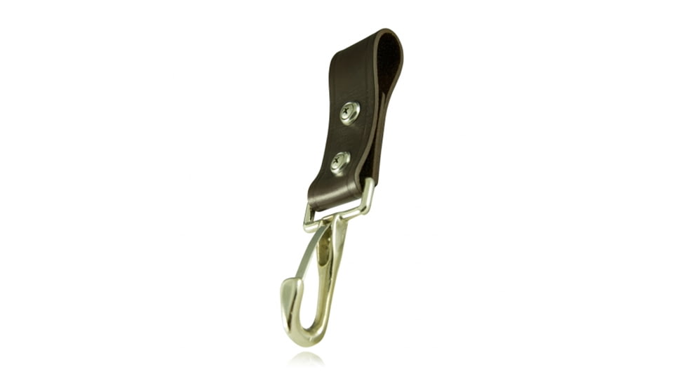 Boston Leather Snap Hook For Truckman's Belt, Black - 6548-BLK-1
