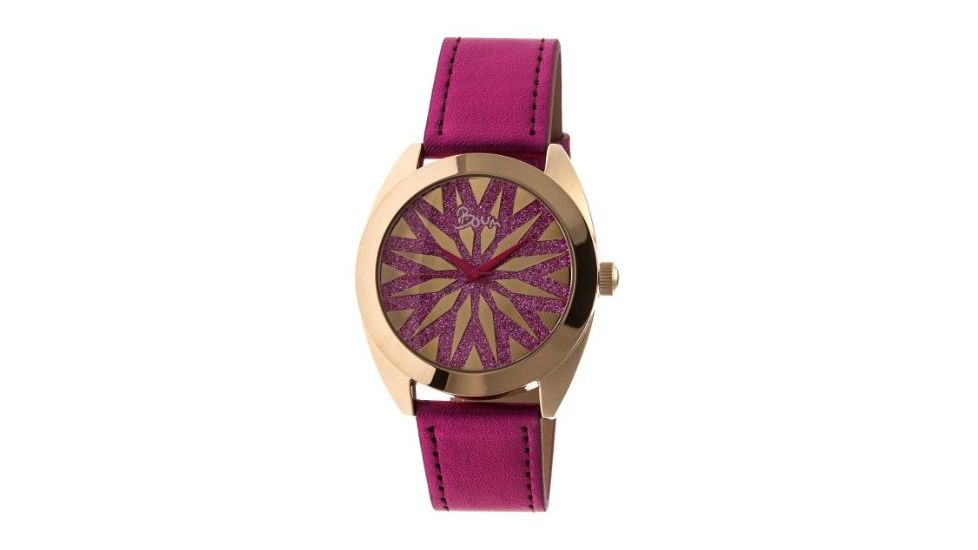 Boum Etoile Watch - Women's, Pink Leather Band, 43mm, BOUBM3103
