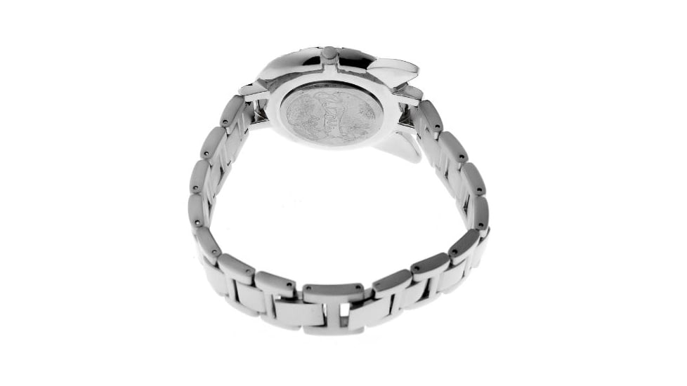 Boum BM3201 Miaou Ladies Watch 38mm, Silver Case, Silver Metal Band BOUBM3201