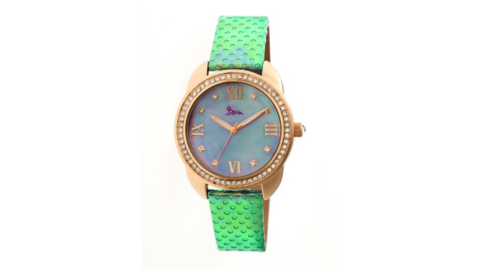 Boum BM2703 Forte Ladies Watch, 40mm, Multicolor Strap, Blue Dial BOUBM2703