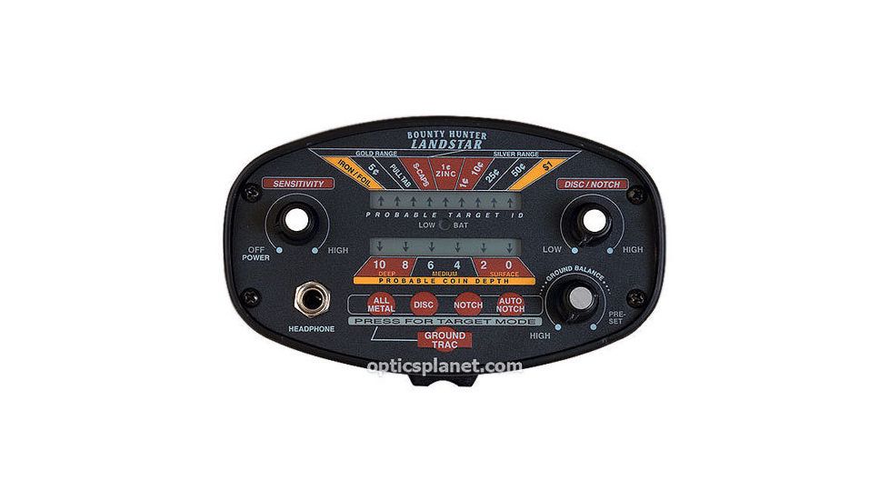 Bounty Hunter Land Star Digital Metal Detector