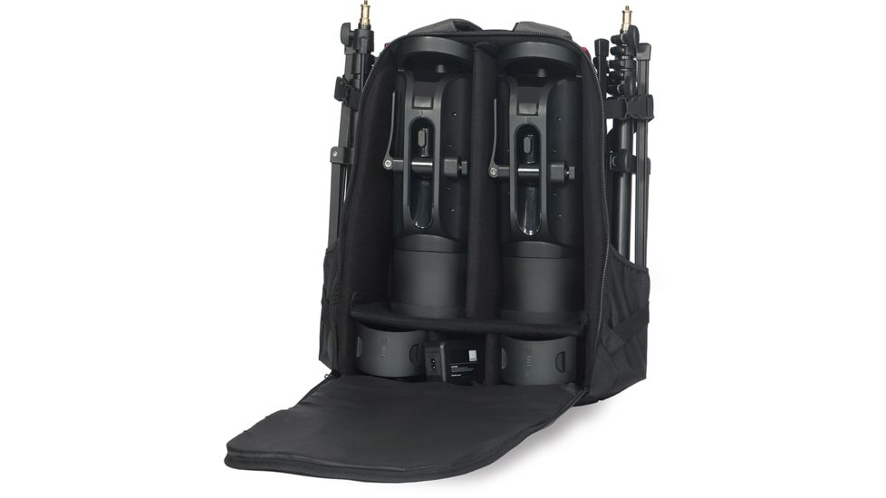 Bowens XMT500 2-Head Kit with 2 Stands, 2 Batteries, Charger, and Backpack BO-BW-5430US