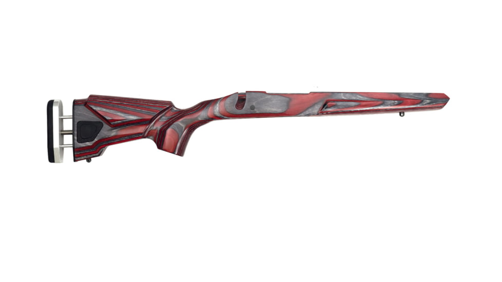Boyds Hardwood Gunstocks Agility Remington 700 BDL Long Action Factory Barrel Channel, Maroon, 3U182109111A