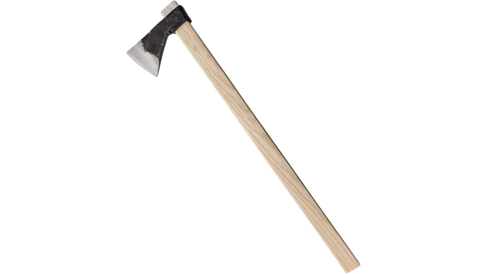 BR Rinaldi Calabria Axe, 23.75in Overall, 5.75in Natural Finish Spring Steel Axe Head w/ 3.25in Cutting Edge, Wood Handle, 350g Axe Head, 330N000M