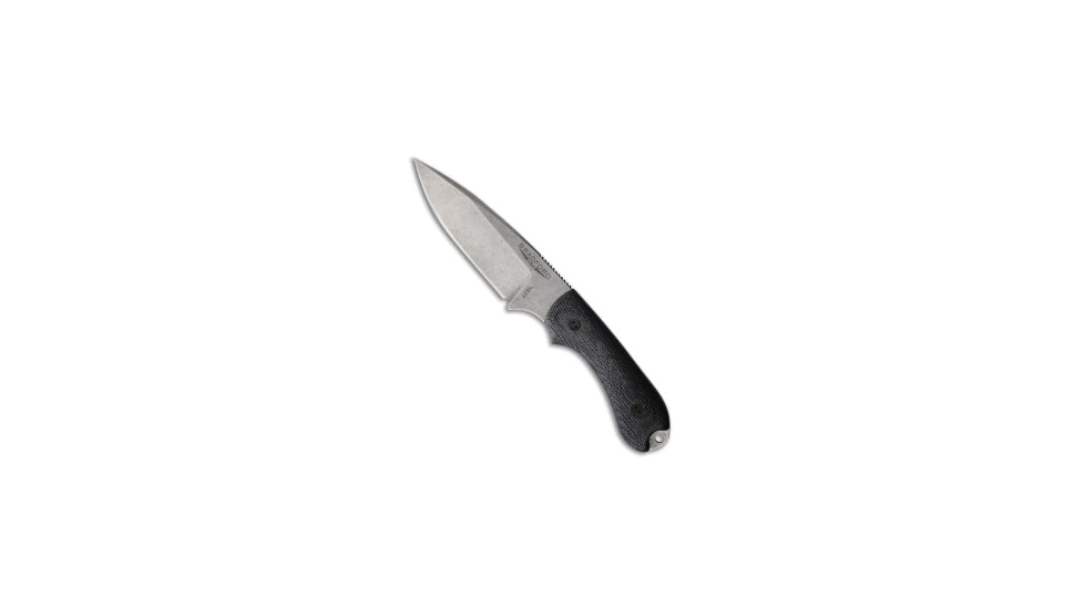 Bradford Bradford Guardian 3.2 Fixed Blade Knife 3D Black Micarta 3.5" Stonewash, Black, AEB-L, adult, BHQ-188762