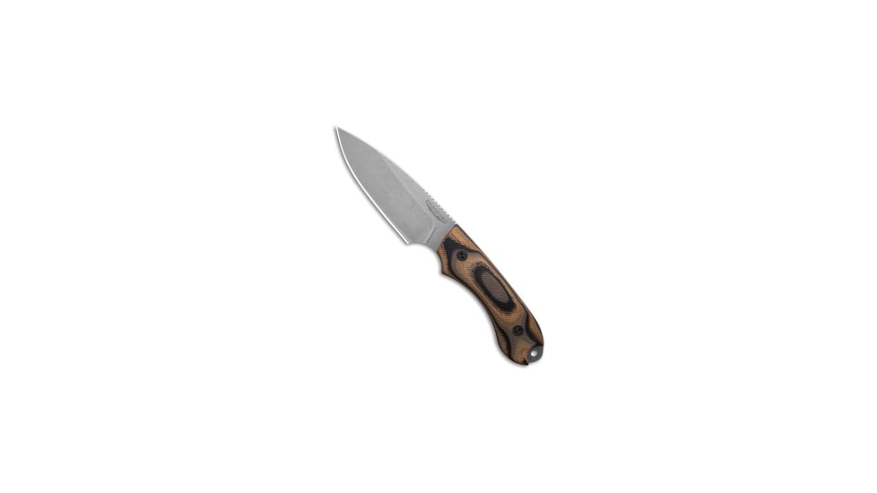 Bradford Bradford Guardian 4 MagnaCut Fixed Blade Knife Black G-10/Brown Wood 4.6" SW, Black/Brown, CPM MagnaCut, adult, BHQ-204350