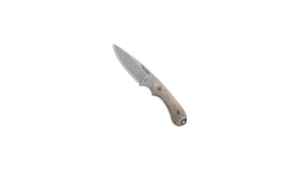 Bradford Bradford Knives Guardian 3.2 Fixed Blade Knife Natural Micarta 3.5" SW, Brown, AEB-L, adult, BHQ-188764