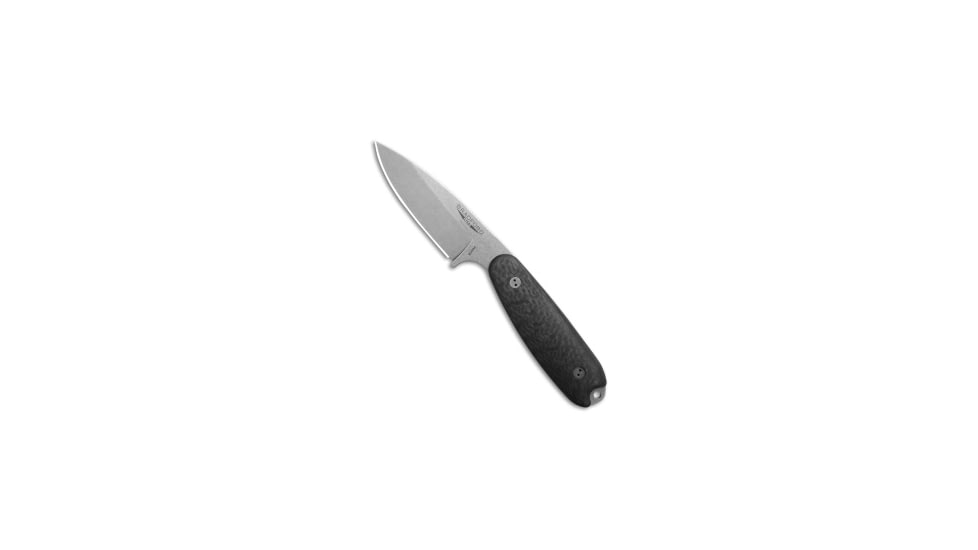 Bradford Bradford Knives Guardian 3.5 Fixed Blade 3D Carbon Fiber 3.75" Sabre SW Elmax, Black, ELMAX, adult, BHQ-208080
