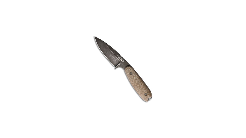 Bradford Bradford Knives Guardian 3.5 Sabre Knife Natural Micarta 3.75" Nimbus N690, Tan, Bohler N690, adult, BHQ-174849