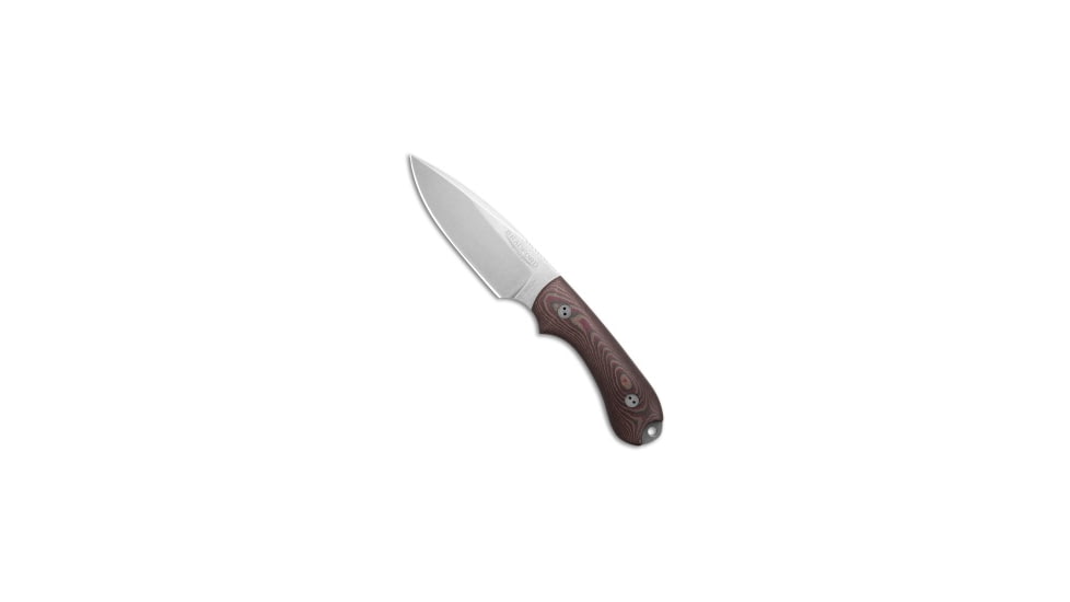 Bradford Bradford Knives Guardian 3 Fixed Blade Knife 3D Chocolate/Red Richlite 3.5" SW, Brown/Red, CPM MagnaCut, adult, BHQ-217908