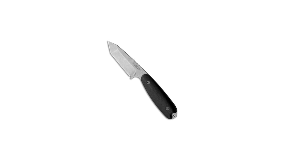 Bradford Bradford Knives Guardian3.5T Tanto Fixed Blade 3D Carbon Fiber Stonewash N690, Black, Bohler N690, adult, BHQ-111979