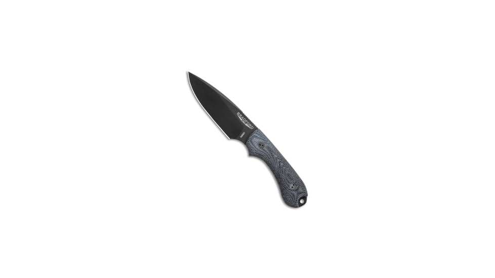 Bradford Bradford Knives Guardian3 Fixed Blade Knife 3D Black Micarta DLC/N690, Black, Bohler N690, adult, BHQ-116009