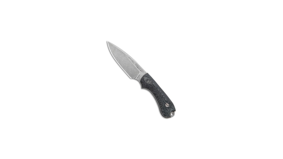 Bradford Bradford Knives Guardian3 Knife 3D Black Micarta 3.5" False Edge/AEB-L/SW, Black, AEB-L, adult, BHQ-99466
