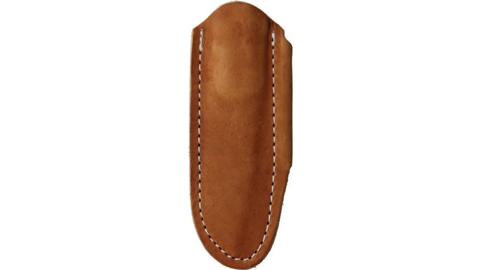Bradford Knives Guardian 3 Fixed Blade Knife, 6.75in Overall, 3.5in Stonewash Aeb-L SS Blade, Black Canvas Micarta Handle, Brown Leather Belt Sheath, Black, 3FE-101-AEBL