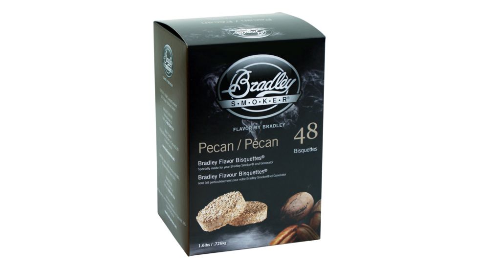 Bradley Smoker Bisquettes, Pecan 120Pk BTPC120