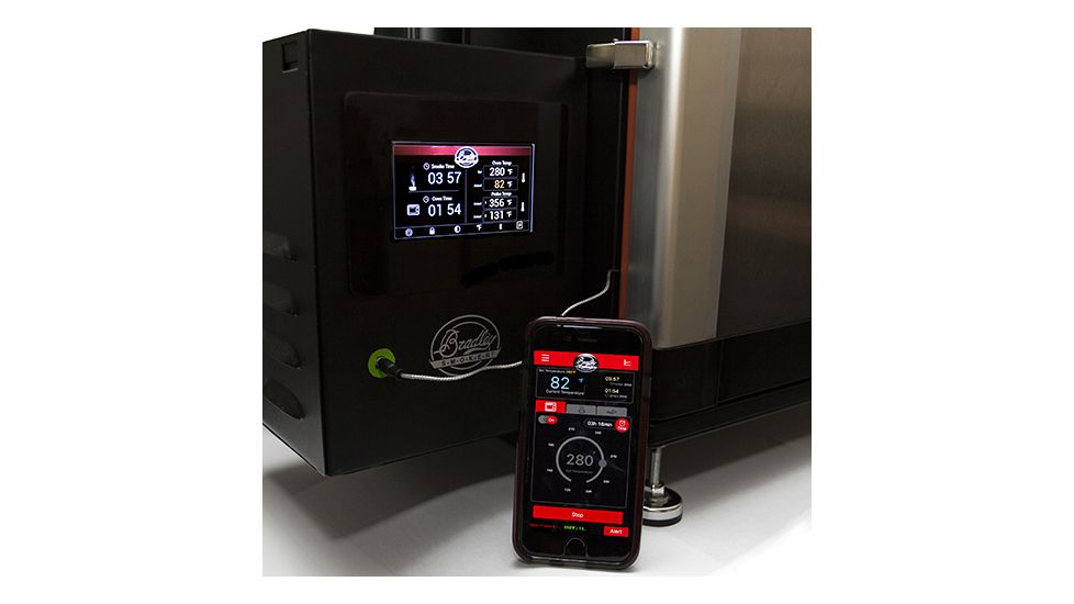 Bradley Smoker Digital Bluetooth 4.0 Compatible Smart Smoker, BS916
