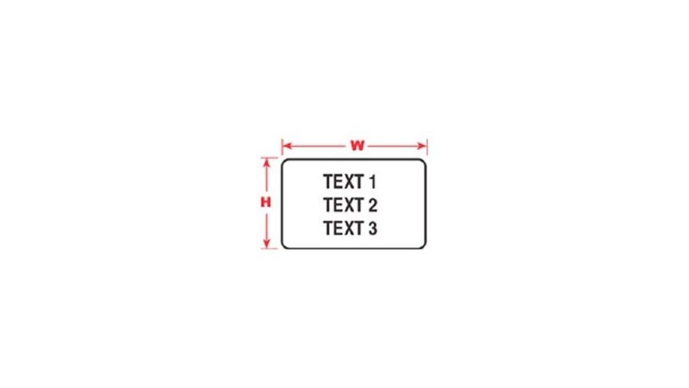 Brady Labels for LABXPERT Laboratory Labeling System, Brady 60950