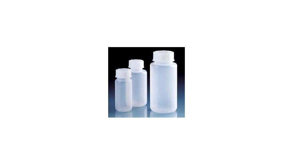 BrandTech Laboratory Bottles, Low-Density Polyethylene, Wide Mouth, BrandTech V94189