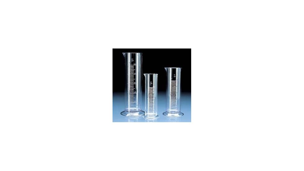 BrandTech Short-Form Graduated Cylinders, SAN, BrandTech V64491