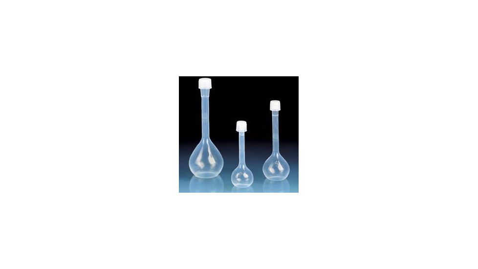 BrandTech Volumetric Flasks with Screw Caps, PFA, Class A, BrandTech V107497