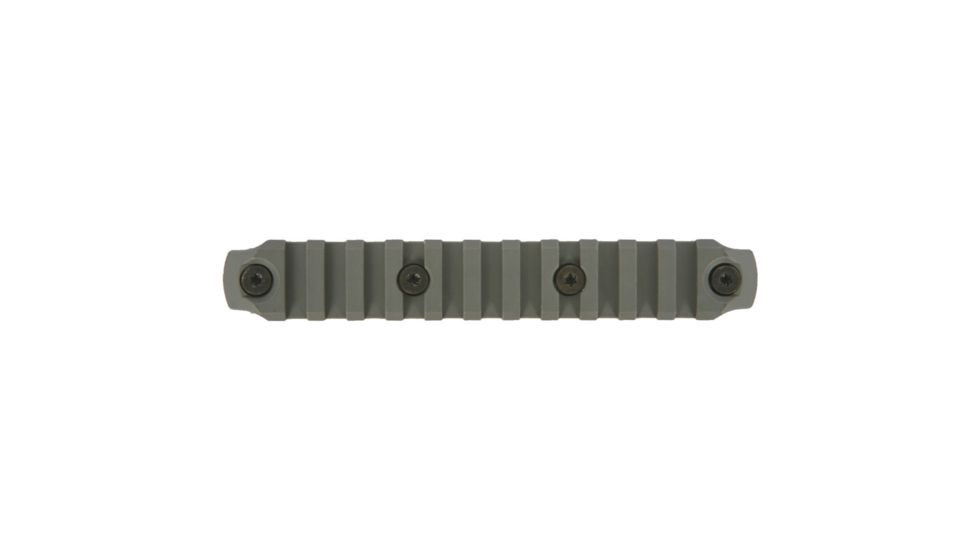 Bravo Company MFG BCM Gunfighter KeyMod Nylon Rail Section, 5.5in, Foliage Green, BCMKMR1913N5FG