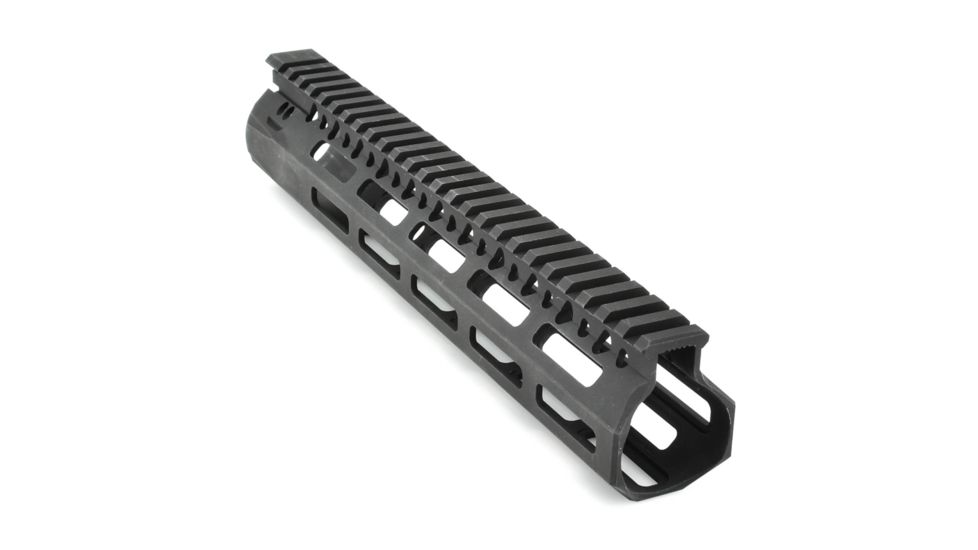 Bravo Company MFG MCMR M-LOK Compatible Modular Rail, 10 inch, Steel Barrel Nut/Hardware/Sling Mount, Black, BCM-MCMR-10-556-BLK