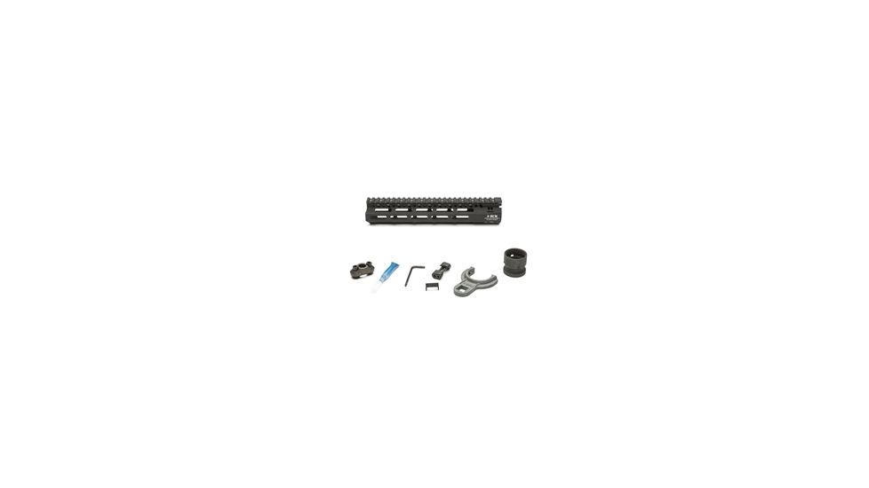 Bravo Company MFG MCMR M-LOK Compatible Modular Rail, 10 inch, Steel Barrel Nut/Hardware/Sling Mount, Black, BCM-MCMR-10-556-BLK
