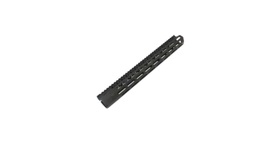 Bravo Company MFG MCMR M-LOK Compatible Modular Rail, 15 inch, Steel Barrel Nut/Hardware/Sling Mount, Black, BCM-MCMR-15-556-BLK