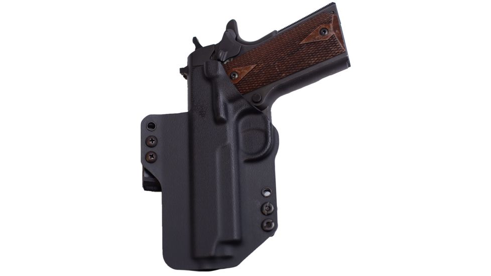 Bravo Concealment IWB Torsion 2.0 Holster, 1911 Dan Wesson 4.25in Rail .45acp, 1.50in Belt Clips, Black, Small, 850007014377