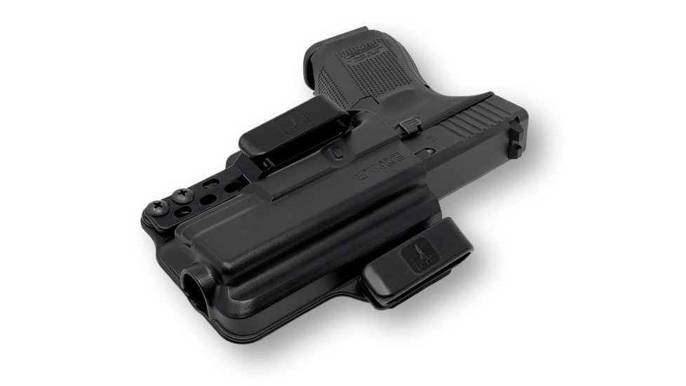 Bravo Concealment IWB Torsion 3.0 Holster, Glock 19, 23, 32, 19X, 19 MOS, 45, Gen 3-5, Right Hand, 1.50in Belt Clips, Black, Small, 850007014674