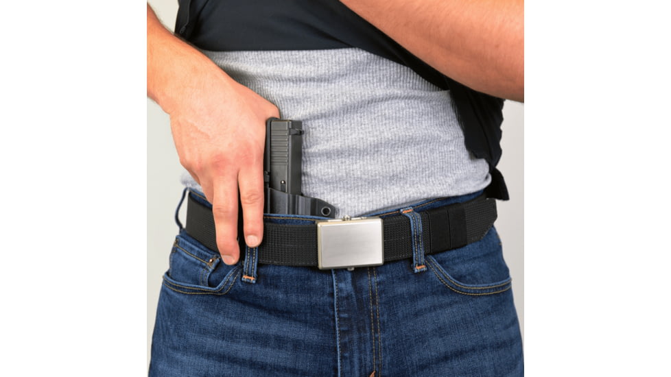 Bravo Concealment IWB Torsion 3.0 Holster, Glock 19, 23, 32, 19X, 19 MOS, 45, Gen 3-5, Right Hand, 1.50in Belt Clips, Black, Small, 850007014674