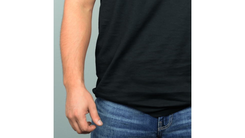 Bravo Concealment IWB Torsion 3.0 Holster, Glock 19, 23, 32, 19X, 19 MOS, 45, Gen 3-5, Right Hand, 1.50in Belt Clips, Black, Small, 850007014674