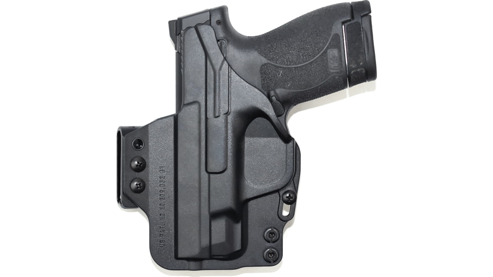 Bravo Concealment IWB Torsion 3.0 Holster, S&amp;W, M&amp;P 9,40 Shield, Right Hand, 1.50in Belt Clips, Black, Small, 854614008804