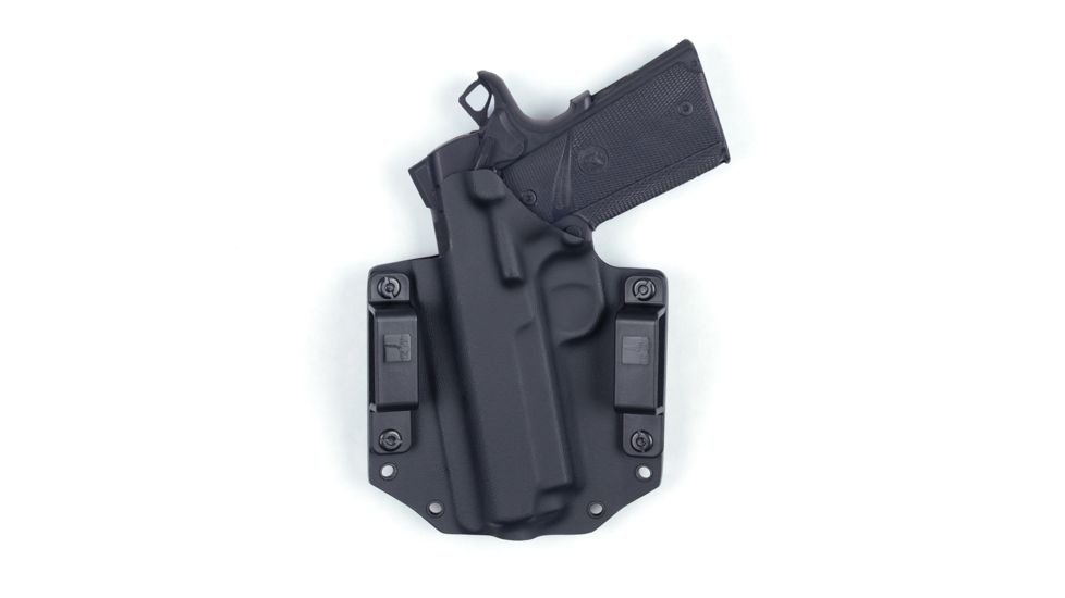Bravo Concealment OWB BCA Holster W/ 1.5 in Belt Loops, Glock 19, 19X, 23, 32, 45, Left Hand, Polymer, Black, BC10-1005