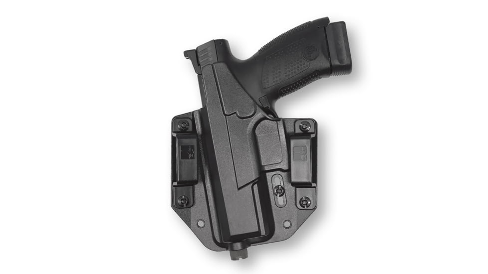 Bravo Concealment OWB BCA Holster 3.0, CZ P10c, Right Hand, 1.5in Belt Loops, Black, Small, BC10-1024