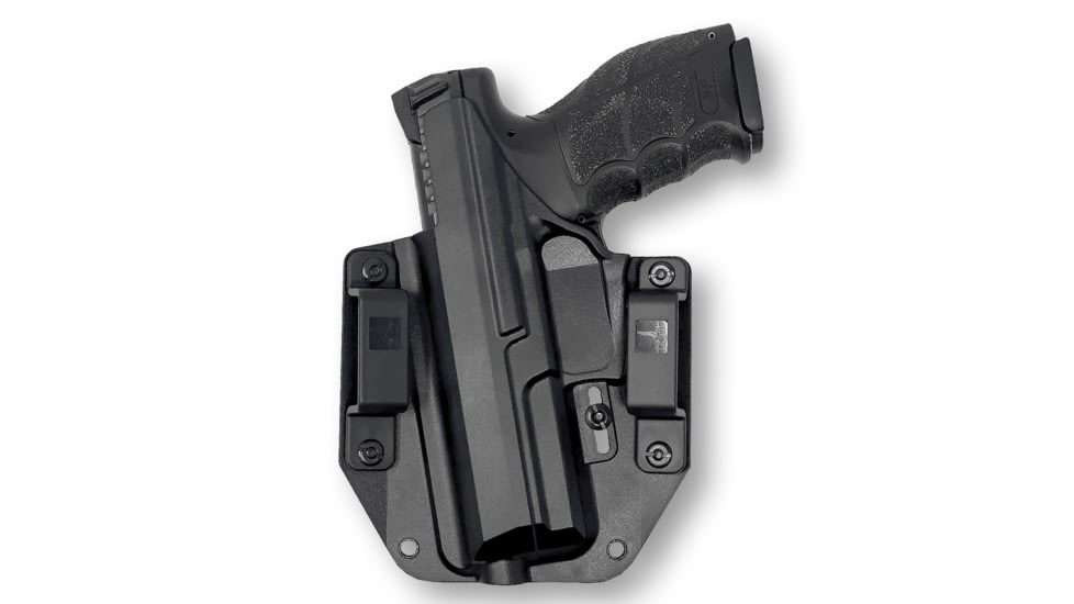 Bravo Concealment OWB BCA Holster 3.0, HK VP9 VP9 Tactical Le, Right Hand, 1.5in Belt Loops, Black, Small, BC10-1006