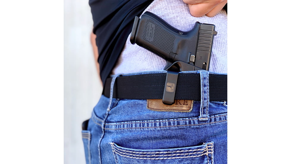 Bravo Concealment Torsion IWB Gun Holster, Glock 43,43x,43x MOS, Left Hand, Black, BC20-1006