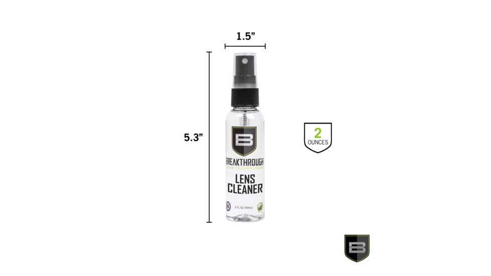 Breakthrough Clean Technologies Anti-Fog Lens Cleaner, 2 oz,, BTLC-2OZ