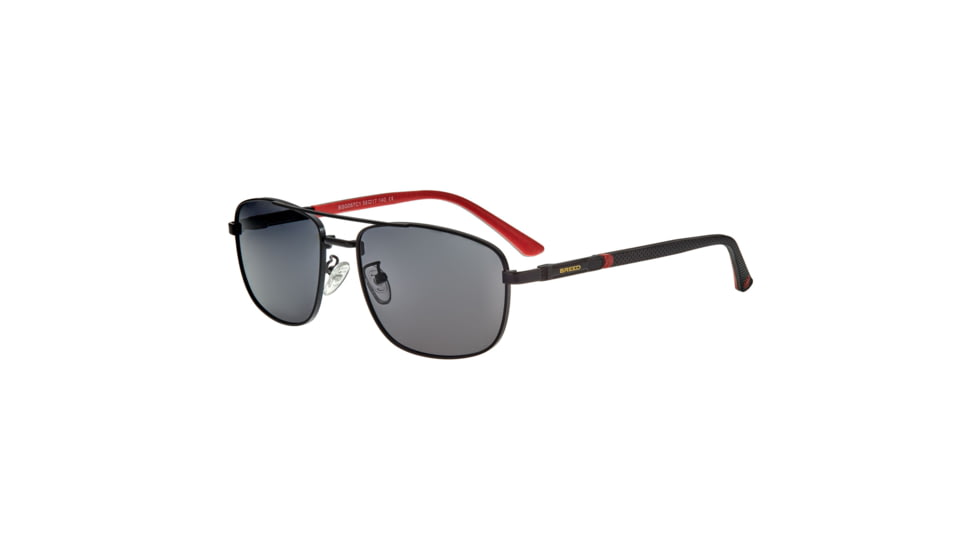 Breed Gotham Polarized Sunglasses - Mens, Black Frame, Black Lens, Black/Black, One Size, BSG067C1