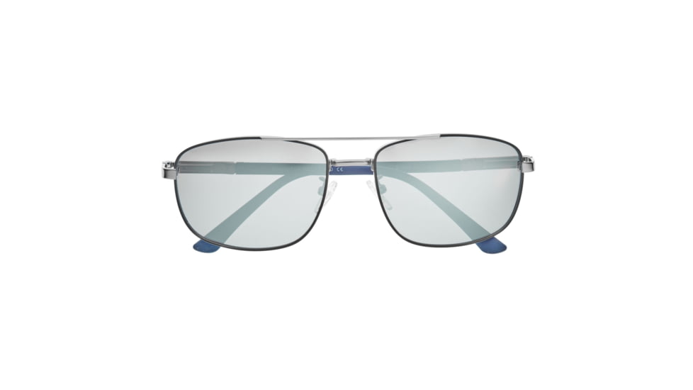 Breed Gotham Polarized Sunglasses - Mens, Gunmetal Frame, Silver Lens, Gunmetal/Silver, One Size, BSG067C4