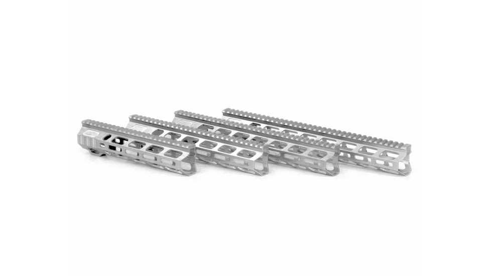 Breek Arms 15 Builders Series RAW AR-15 M-LOK Handguard, White, UNB1516-W
