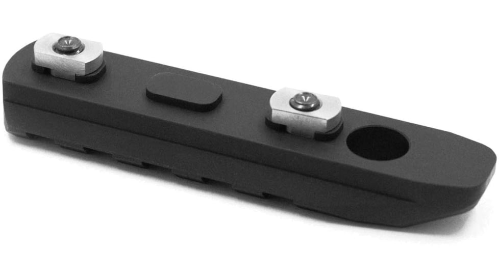 Breek Arms 5 Slot M-LOK Aluminum Rail Section Quick Ramp w/ QD Sling Mount, Black, BRK734